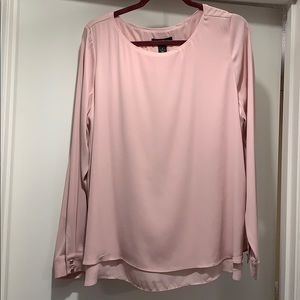 Baby pink blouse from White House Black Market